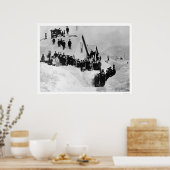 パブリックスクールValdez、アラスカ1910 ポスター (キッチン)