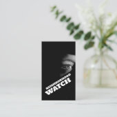 パブリックビュー、近所のコミュニティウォッチ 名刺 (スタンド正面)