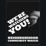 パブリックビュー、Neighborhood Watch 警告's チラシ<br><div class="desc">パブリックビュー、近所のコミュニティ警告は、ビジネスカードストアでチラシを見る。</div>