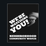 パブリックビュー、Neighborhood Watch 警告's チラシ<br><div class="desc">パブリックビュー、近所のコミュニティ警告は、ビジネスカードストアでチラシを見る。</div>
