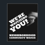 パブリックビュー、Neighborhood Watch 警告's チラシ<br><div class="desc">パブリックビュー、近所のコミュニティ警告は、ビジネスカードストアでチラシを見る。</div>