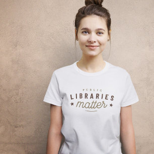 パブリックライブラリの問題 Tシャツ
