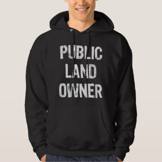 パブリックランドオーナーの面白いギフト クリスマス パーカ