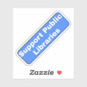 パブリック・ライブラリのサポート シール (シート)