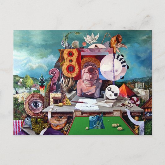 パブロの最後のコンサート ポストカード (正面)