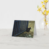 パブロを待っている カード (黄色い花)