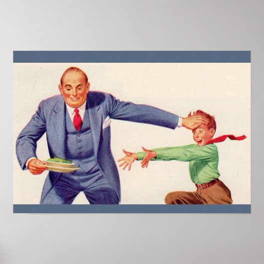 パブロフのクリーム状ホウレンソウ ポスター (正面)