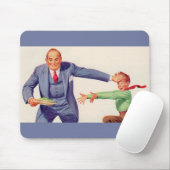 パブロフのクリーム状ホウレンソウ マウスパッド (マウス)