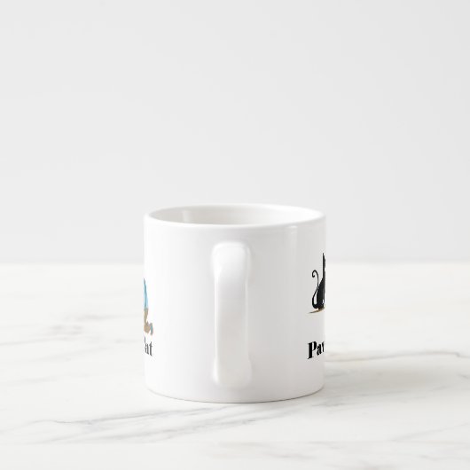 パブロフの猫心理おもしろい学 エスプレッソカップ (裏面)