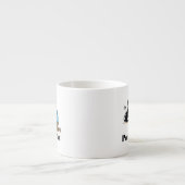 パブロフの猫心理おもしろい学 エスプレッソカップ (正面)