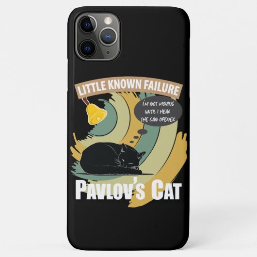 パブロフの猫 – 心理学おもしろい Case-Mate iPhoneケース (裏面)