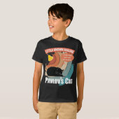 パブロフの猫 – 心理学おもしろい Tシャツ (正面フル)