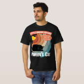 パブロフの猫 – 心理学おもしろい Tシャツ (正面フル)