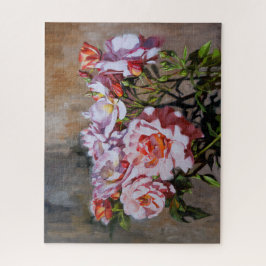 パブロフスクのバラエレガント – ピンクの油絵 ジグソーパズル