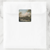 パブロフスク宮殿のビュー, c.1800 スクエアシール (バッグ)