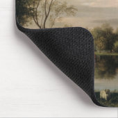 パブロフスク宮殿の眺め、c.1800 マウスパッド (コーナー)