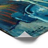 パブロ・ピカソ – ザ・ブルールーム， 1901 ポスター (角)