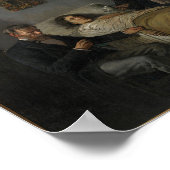 パブロ・ピカソ – 科学と慈善事業， 1897 ポスター (角)