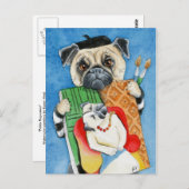 パブロ・プグ・カソ ポストカード (正面/裏面)