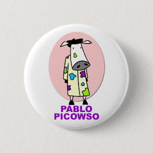 パブロPicowso 缶バッジ
