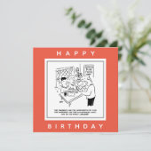 パブ料理とパブのメニュー漫画 カード (スタンド正面)