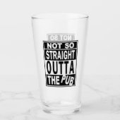 パブ2の飲みユーモアをストレートに出ない タンブラーグラス (正面)