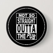 パブ2の飲みユーモアをストレートに出ない 缶バッジ (正面)