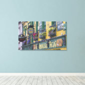 パブ、ディンレ、ディンレ半島、郡ケリー、 キャンバスプリント (インサイチュ (ウッドフロア))