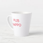 パブNappoカップ私の夏の車 カフェラテマグ (左アングル)