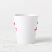 パブNappoカップ私の夏の車 カフェラテマグ (正面)