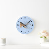 パプアニューギニアの地図時計 ラウンド壁時計 (ホーム)