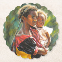 パプアニューギニアの姉妹