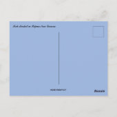 パプアニューギニアの魚市場 ポストカード (裏面)