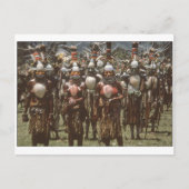 パプアニューギニアはがき ポストカード (正面)