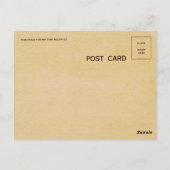 パプアニューギニアグランジ国旗のはがき ポストカード (裏面)