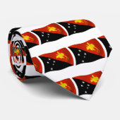 パプアニューギニア国旗のネクタイ ネクタイ (ロール)