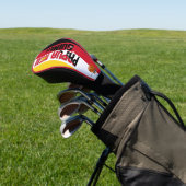 パプアニューギニア国旗の豪華な愛国心 ゴルフヘッドカバー (インサイチュ)