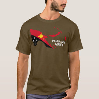 パプアニューギニア国旗40 Tシャツ