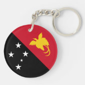 パプアニューギニア国旗 キーホルダー (裏面)