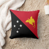 パプアニューギニア国旗 クッション (ブランケット)
