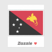 パプアニューギニア国旗 シール (シート)