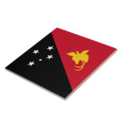 パプアニューギニア国旗 タイル (側面)