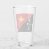 パプアニューギニア国旗 タンブラーグラス (裏面)