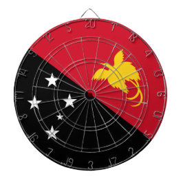 パプアニューギニア国旗 ダーツボード