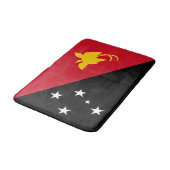 パプアニューギニア国旗 バスマット (アングル)
