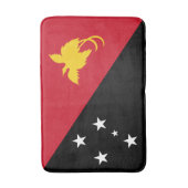 パプアニューギニア国旗 バスマット (正面縦)