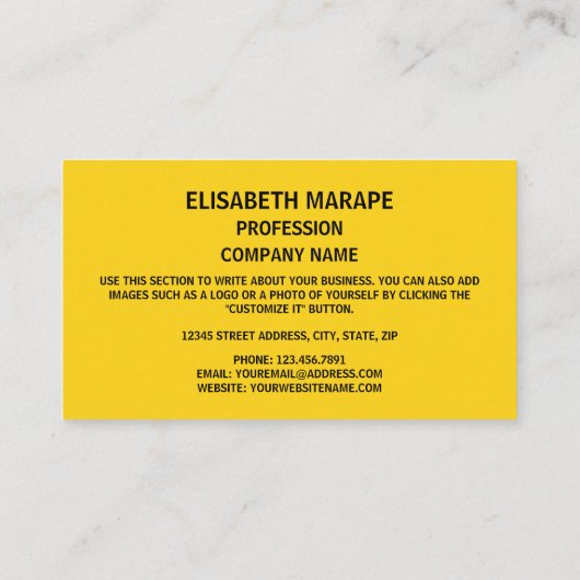 パプアニューギニア国旗、パプアニューギニア国旗 名刺 (裏面)