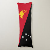 パプアニューギニア国旗 ボディピロー (正面縦)