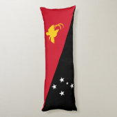 パプアニューギニア国旗 ボディピロー (裏面 (縦))