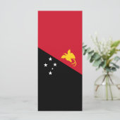 パプアニューギニア国旗 メニュー (スタンド正面)